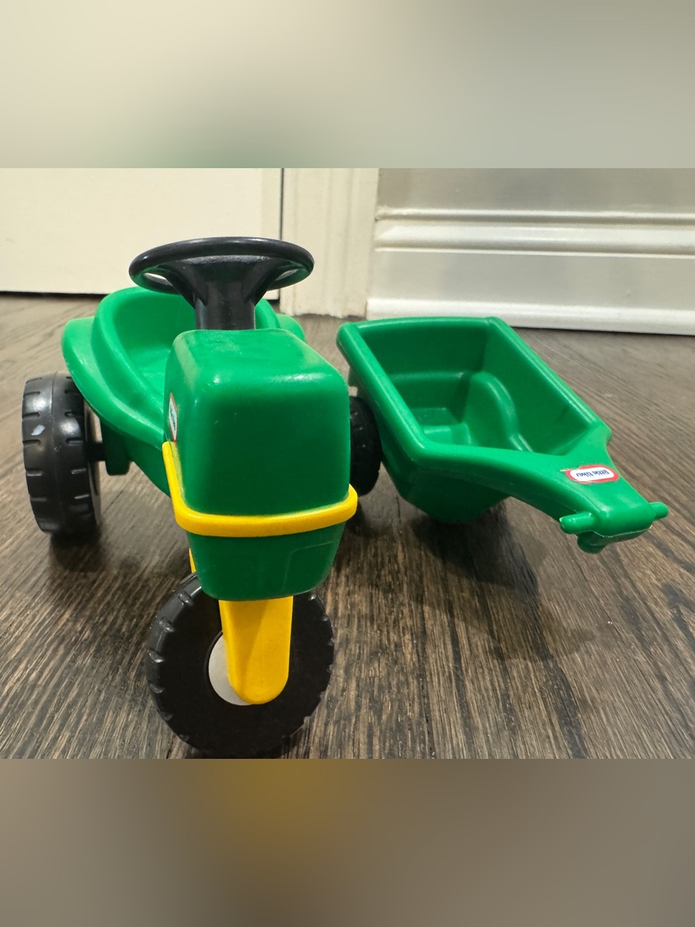 Vintage 1990s Little Tikes Place Garden Tractor Cart Miniatures 5598 Dollhouse - Picture 2 of 5